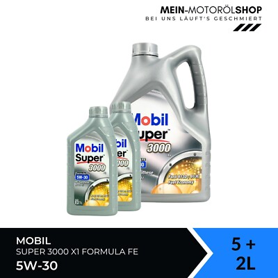 Mobil Super 3000 X1 Formula FE 5W-30 VWC 53036 Ford STJLR 5+2 Liter = 7 Liter