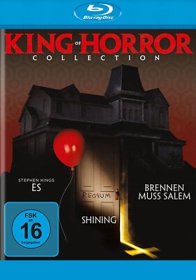 King of Horror Collection - (Shining + Brennen muss Salem + Es) # 3-BLU-RAY-NEU
