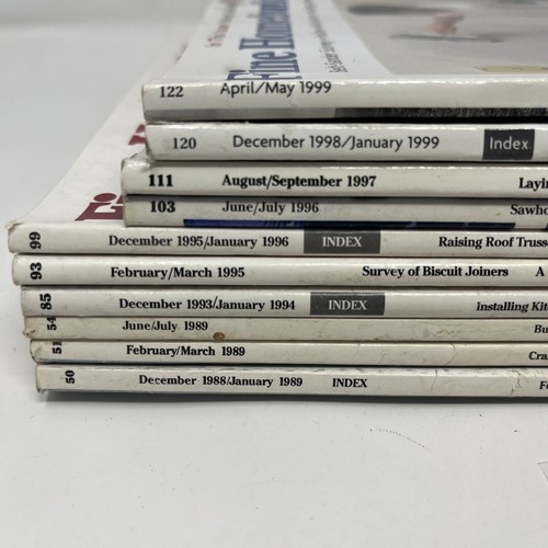 Fine Homebuilding Magazine Lot - 10 Issues 1988-1999 - Picture 2 of 14