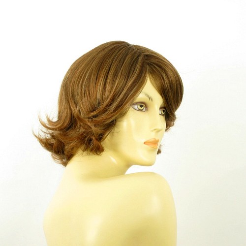 short wig for women brown copper wick light blond ref edwige 6bt27b PERUK - Picture 8 of 9