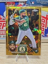 2023 Topps Chrome Update Sapphire Dermis Garcia Gold RC /50 #USCS11