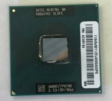 LOT OF 10 INTEL CORE-2-DUO P8700 2.53GHz LAPTOP CPU, SLGFE