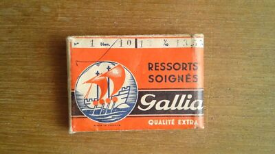 Ressort Renversé De Barillet Pour Montre - Calibre 5 1/4 - Pièce D'horlogerie Neuve