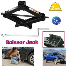 2 Ton Tonne Scissor Wind Up Jack for Car Van with Crank Speed Handle NEW
