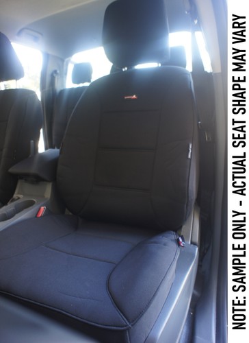 SharkSkin High-Back Seat Covers to fit Toyota Hilux Single Cab 07/2015 - Current - Picture 5 of 10