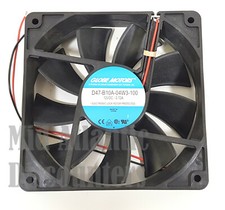Globe Motors D47-B10A-04W3-100 12V .72A 115cfm 2-Wire Inverter Cooling Fan 4.75"