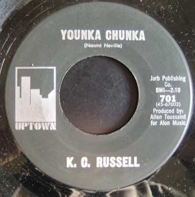 K.C. Russell - Younka Chunka / How Tired I Am, 7'', (Vinyl)