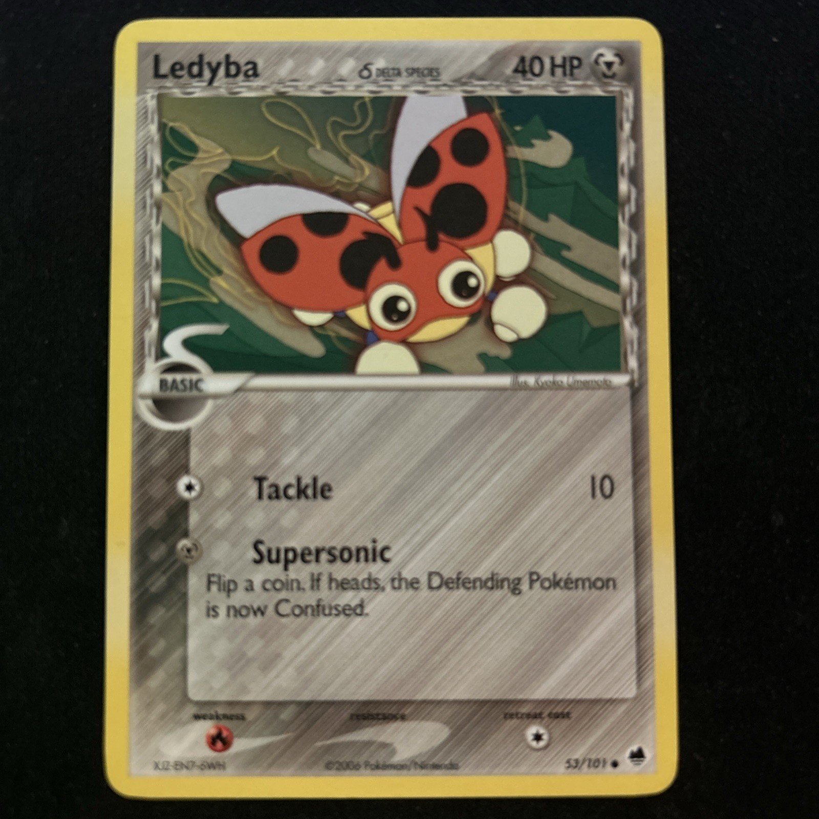 Ledyba (Delta Species) 53/101 Dragon Frontiers Regular