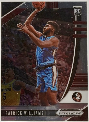 Patrick Williams 2020 Panini Prizm Draft Picks #20 RC Florida State