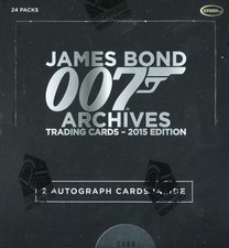 James Bond Archives 2015 Edition Card Box 24 Packs Rittenhouse