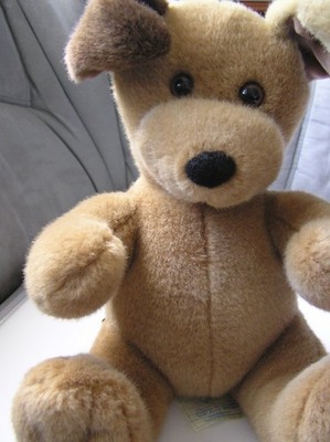 Build a Bear Workshop Plüschtier Hund sitzend ca.28cm neuwertig Kinder Spielzeug