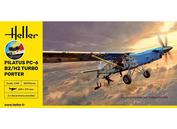 Heller HH35410 1/48 - Pilatus PC-6 B2/H2 Turbo Porter