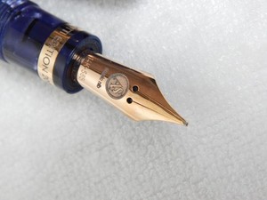 MUSIC NIB ASC ARMANDO SIMONI CLUB OGIVA BLUE ROYALE PAVAROTTI 3 FOUNTAIN PEN.