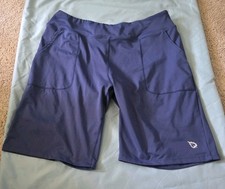 Baleaf Womens Navy Blue Bermuda Length Athlet...