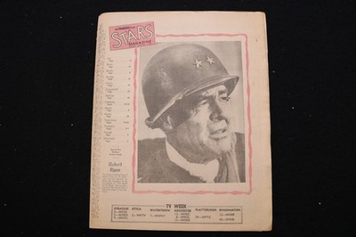 1966 JANUARY 2 STARS MAGAZINE - ROBERT RYAN COVER - E 25671