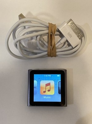 Apple iPod nano 6th Generation Graphite (16 GB) Works Great