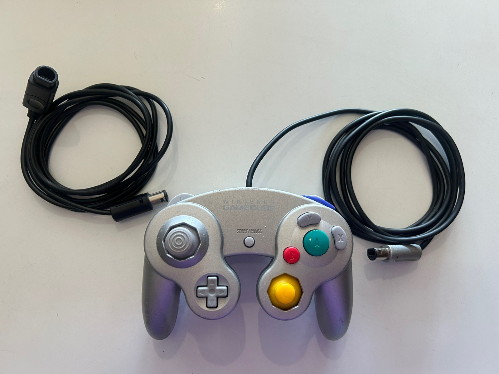 Nintendo Gamecube Controller Original Silver See Description