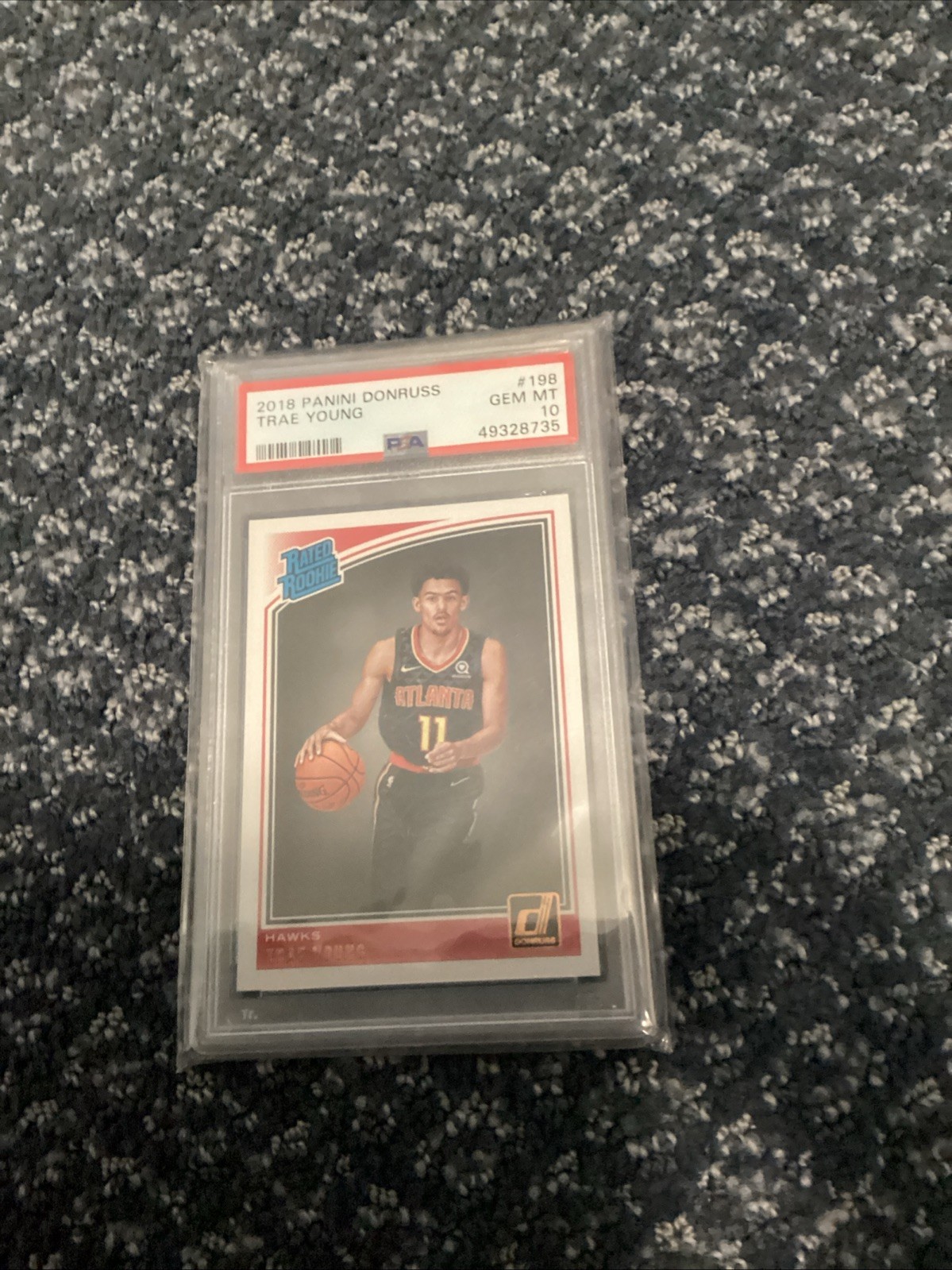 Psa10 Donruss Rc Trae Young #198 view 1