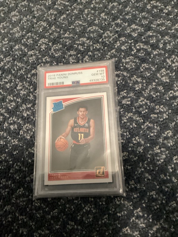 Psa10 Donruss Rc Trae Young #198