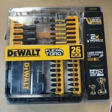 DEWALT 26pc FLEX TORQ SCREWDRIVING BIT SET