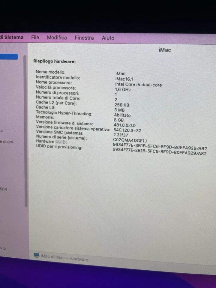 Apple I Mac A1418 Computer - Bild 4 von 4