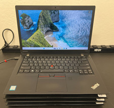 LOT OF 4-Lenovo ThinkPad T470s-i5/i7-7th-8/16GB DDR4 Ram 256GB NVME SSD W11P G 