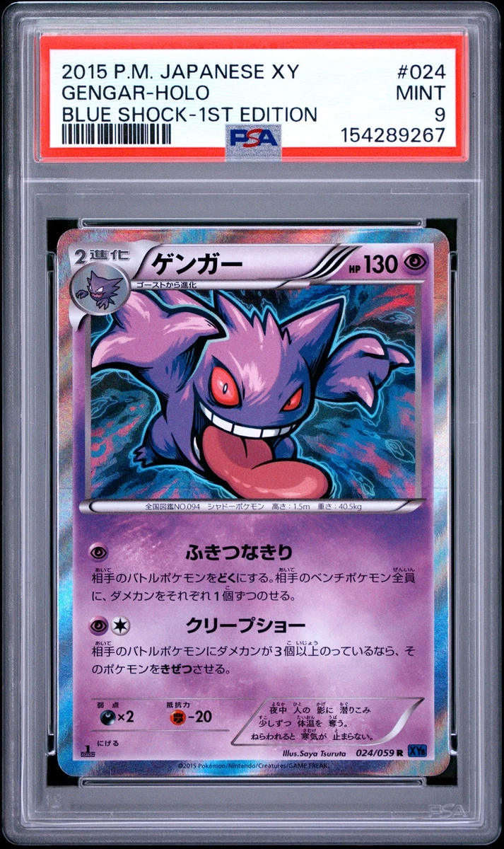 耿鬼神奇宝贝TCG XY 日本个人收藏纸牌游戏卡| eBay