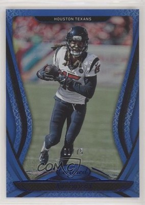 2020 Certified Mirror Blue 1/75 Will Fuller V #25 0b2