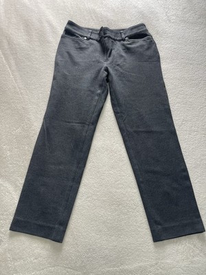 Talbots  Pants Gray Straight Leg Rayon Blend Stretch  Tag has been removed 