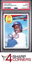 1985 TOPPS #280 SHAWON DUNSTON RC CUBS #1 DRAFT PICK PSA 10