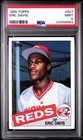 1985 Topps #627 Eric Davis RC ROOKIE Cincinnati Reds PSA 9 MINT