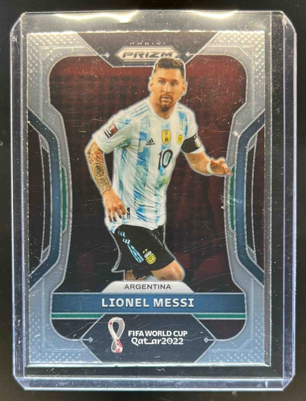 2022 Prizm World Cup Lionel Messi #7 Argentina