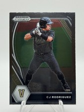 CJ Rodriguez 2021 Panini Prizm Baseball Draft Picks # PDP158 Vanderbilt