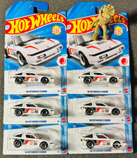 Lot of 6 - Hot Wheels 2026 - '88 Mitsubishi Starion - J-Imports - Int'L Cards