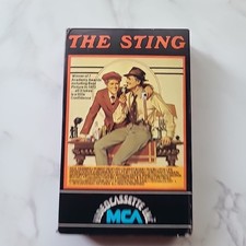 The Sting Betamax Beta Tape Robert Redford, Paul Newman 1973 EXCELLENT Condition
