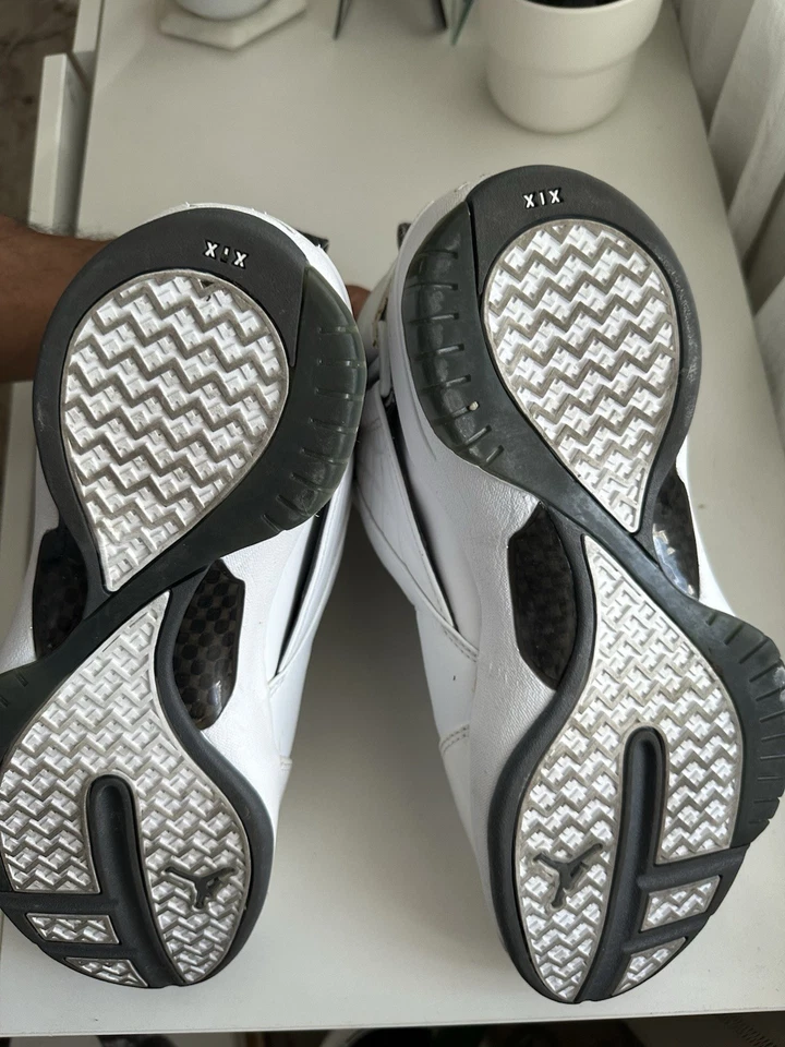 Air Jordan 19 Retro OG Gris Pedernal Talla 11 Foto 3 de 4