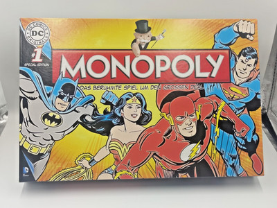 Brettspiel Gesellschaftsspiel Hasbro Batman Monopoly DC Comics Special Edition