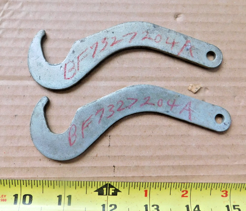 2 NEW REAR DOOR CHECK ARMS 1953-55 LINCON COSMOPOLITAN & CAPRI 4-DOOR SEDANS