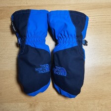The North Face Unisex Toddler 2T Winter Mittens Insulated Adjustable Blue/Navy