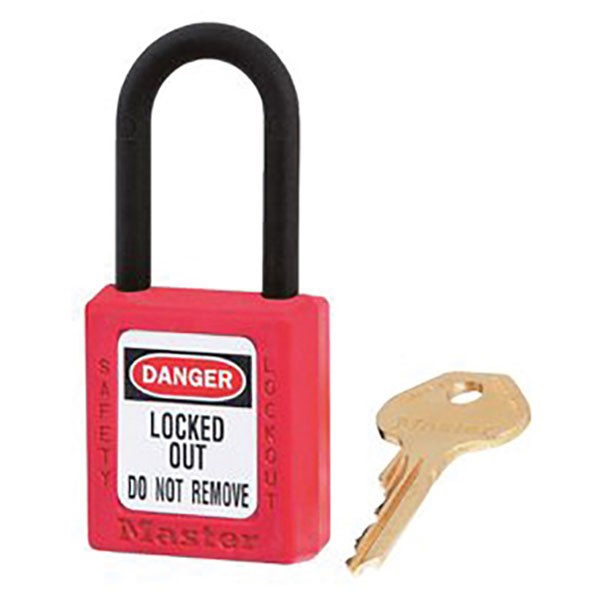 Master Lock Lockout Padlock – 38mm Body & 6mm Composite Nylon Shackle