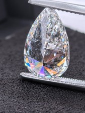   IGI Certified 5.05 Cts Pear Cut Lab Grown   CVD Diamond E Color VS1 Clarity