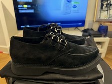 Saint Laurent Teddy 10 Suede Derby Shoes - EU 42 *New With Box
