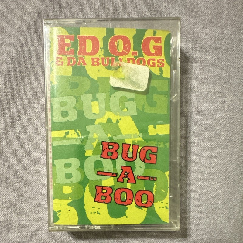 Ed O.G & Da Bulldogs Bug-A-Boo Rap Hip-Hop Single Cassette Mercury 1991 1990s