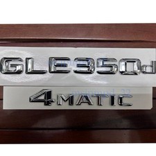 Für Mercedes Benz GLE350d 4MATIC Schriftzug Embleme Aufkleber Logo Badge Auto Für Mercedes Benz GLE350d 4MATIC Schriftzug Embleme Aufkleber Logo Badge Auto