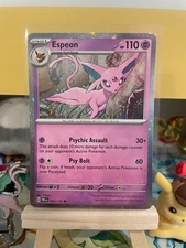 Espeon 033/131 - Cosmos Holo - Prismatic Evolutions Mini Tin - Costco Exclusive