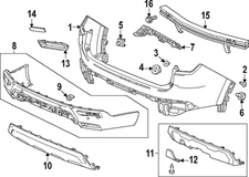 Genuine Honda Center Cover 71509-T90-A10