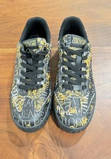 Versace jeans Couture Baroque-print sneakers ...