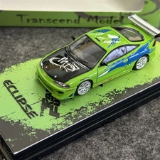 1/64 Fast & Furious Brian's Mitsubishi Eclipse Paul Walker Transcend Model