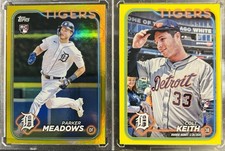 2024 Topps Series 2 - Parker Meadows #516 Gold Foi RC Colt Kieth Yellow RC