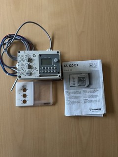 🔥Junkers TA 120 E1 Heizungsregler mit digitaler Uhr